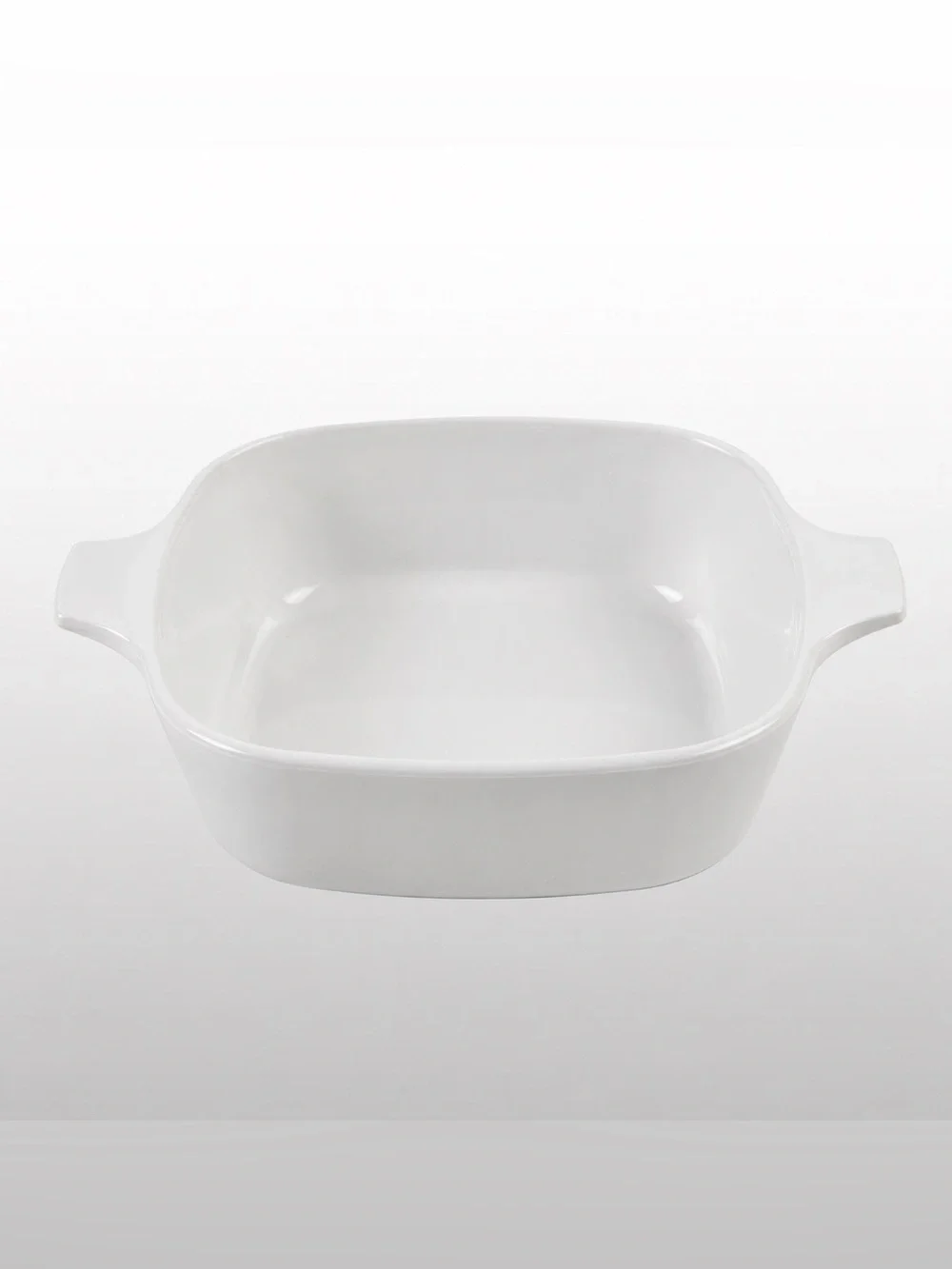 Corning Ware P-15-R White Stoneware 700 mL Individual Baker Casserole Dish